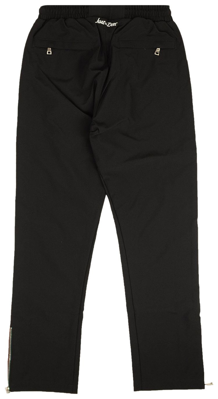 Just Don Beaded Piano Key Trackpants Black