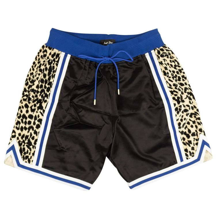 Buy Just Don Drawstring Basketball Shorts 'Black/Leopard' - 4925 ...