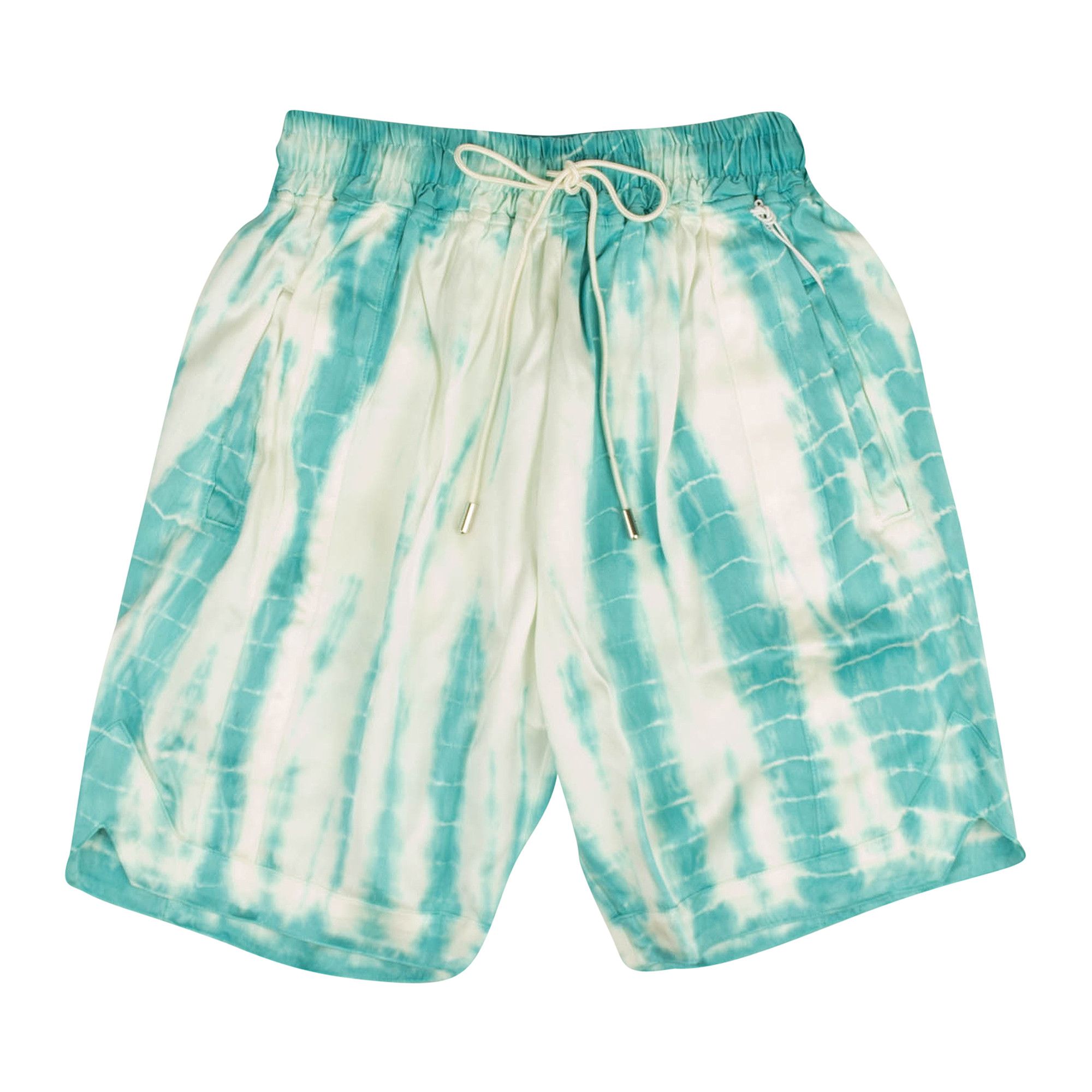 Buy Just Don Silk Tie Dye Shorts Blue White 4925 100000202STDS