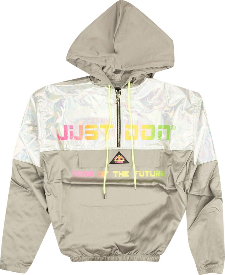 Just Don Team X Anorack Jacket 'Grey/Multicolor'