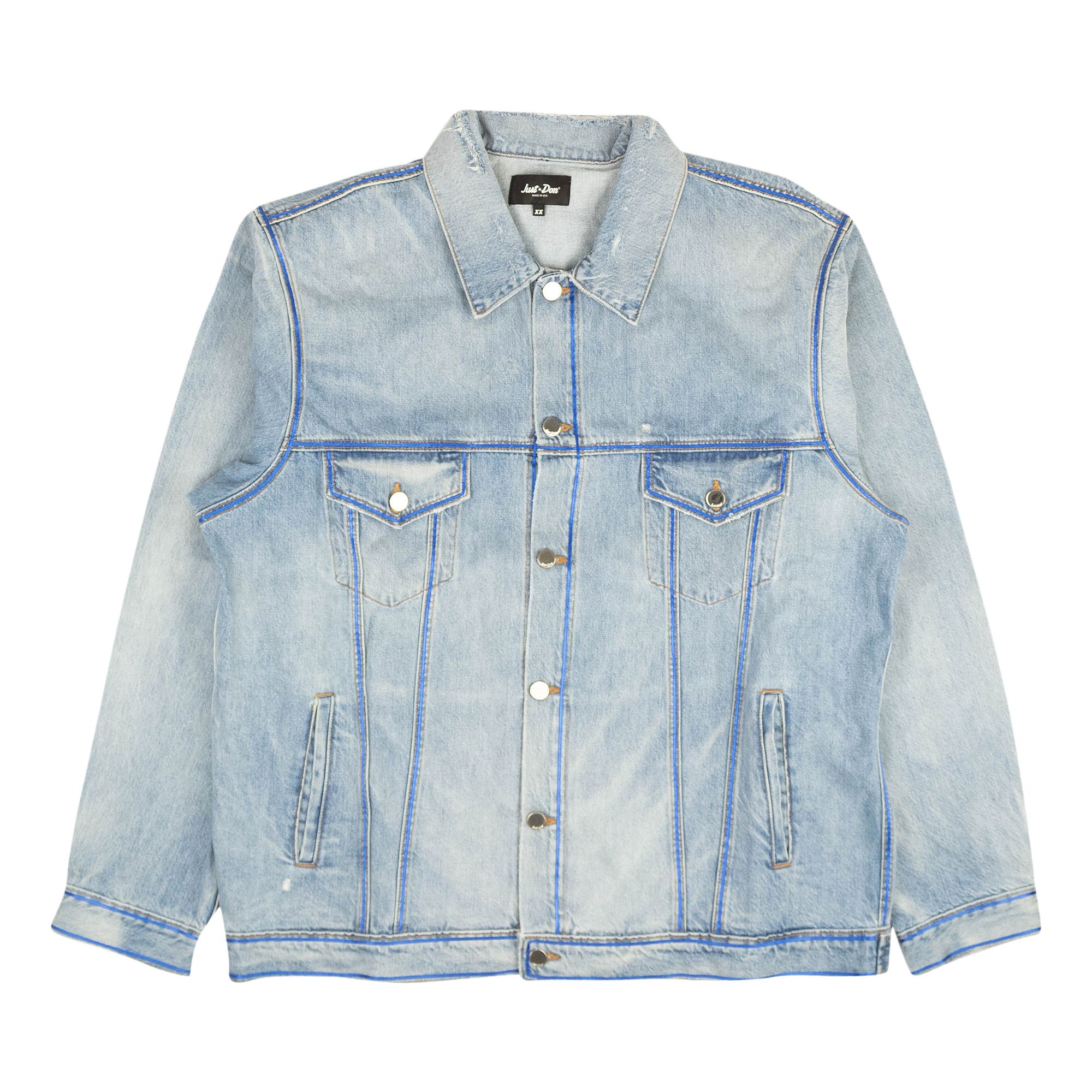 最大90％オフ - 特価 セール Don Just Buy Sound 'Blue Jacket Trucker Denim Lightning ジャケット・アウター
