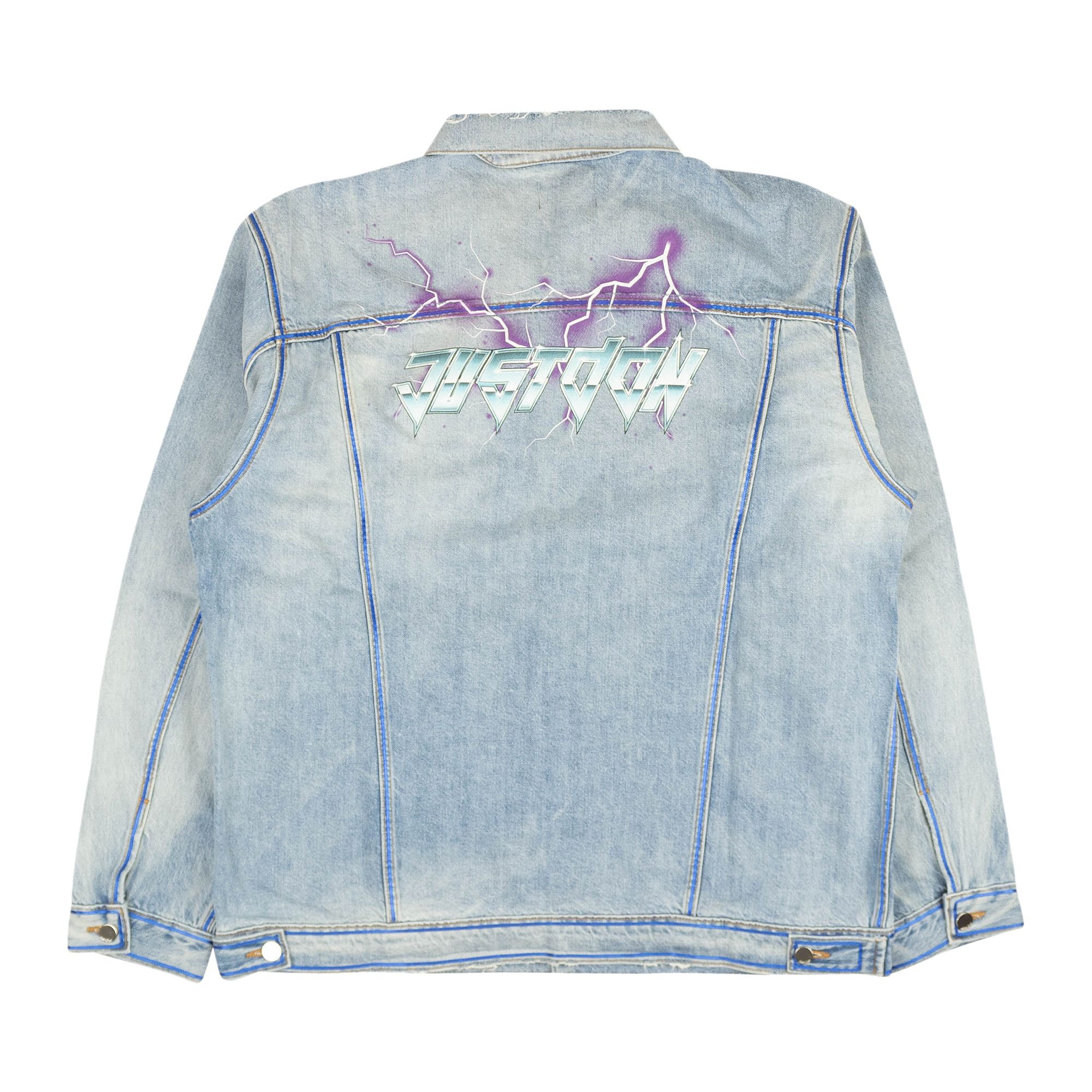正規激安 Buy Just Don Sound Lightning Denim Trucker Jacket 'Blue ジャケット・アウター