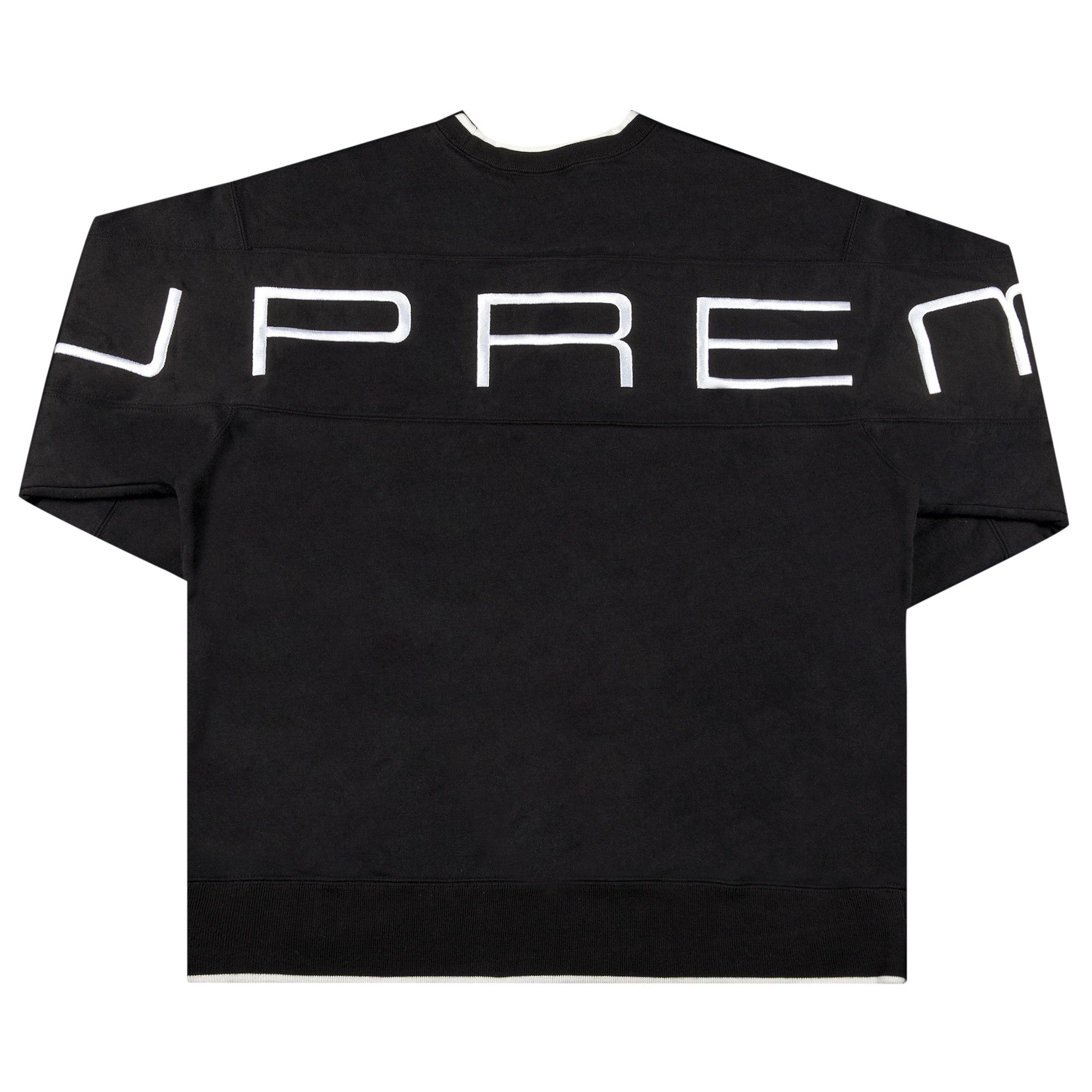 Buy Supreme Stretch Crewneck 'Black' - SS22SW71 BLACK | GOAT