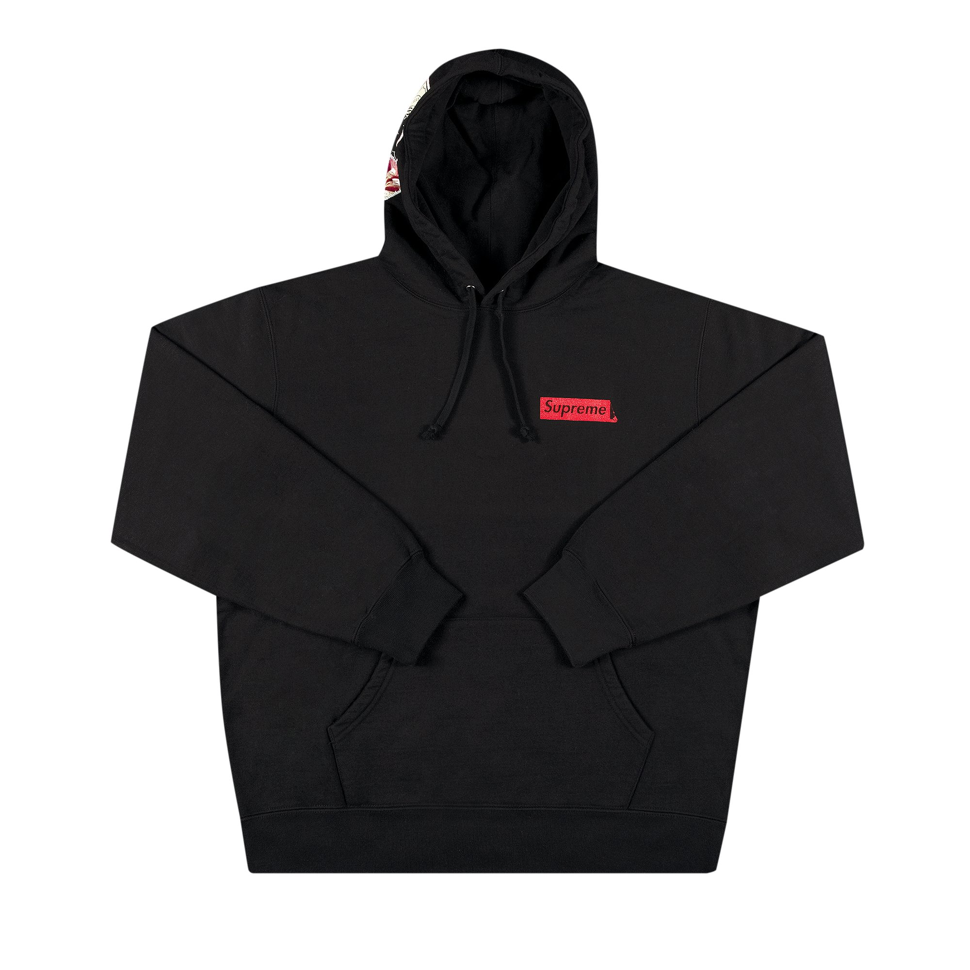 Supreme Instant High Patches Hooded Sweatshirt 'Black' | GOAT