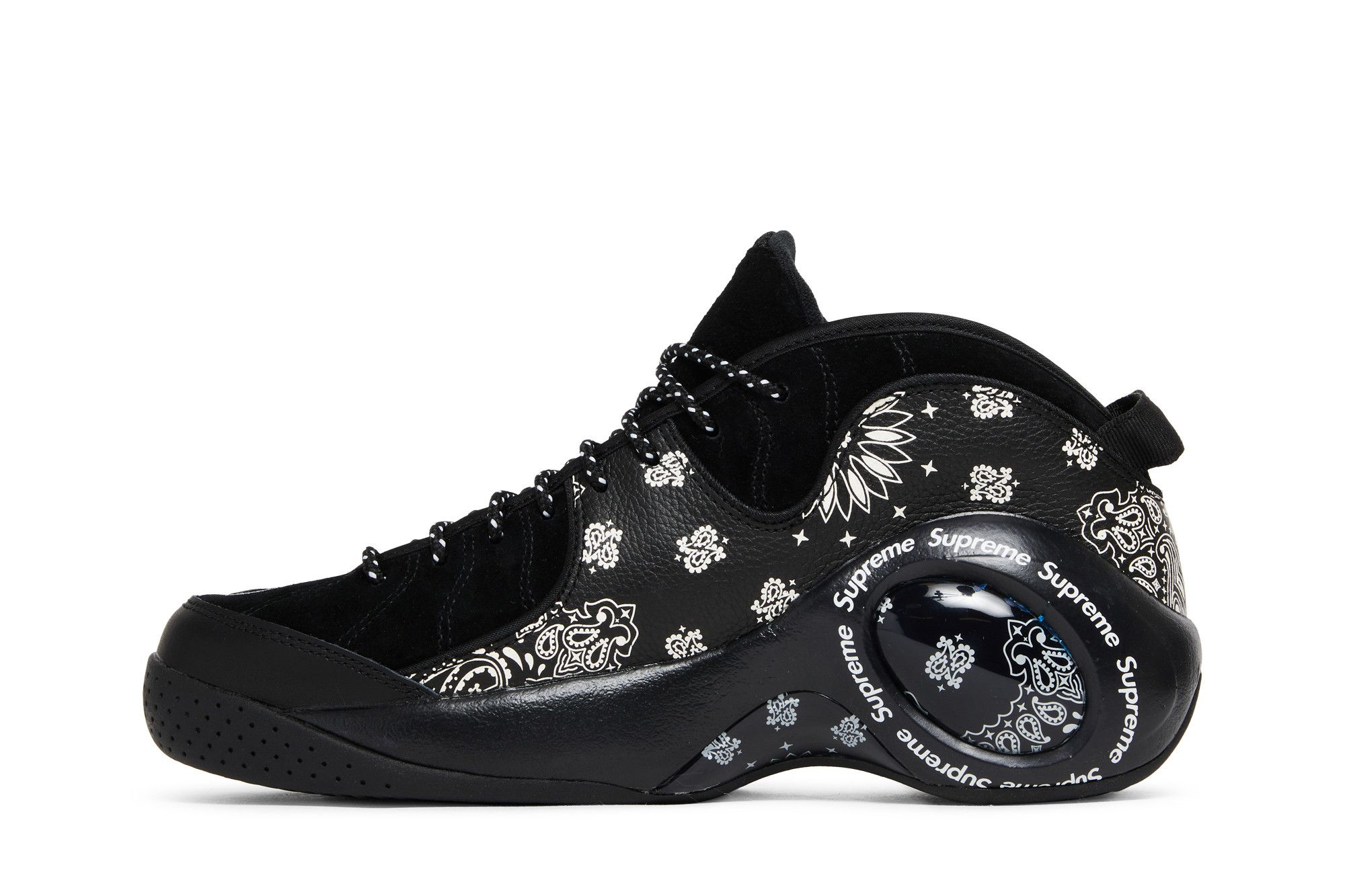 Size 11.0 Supreme x Air Zoom Flight 95 SP Black