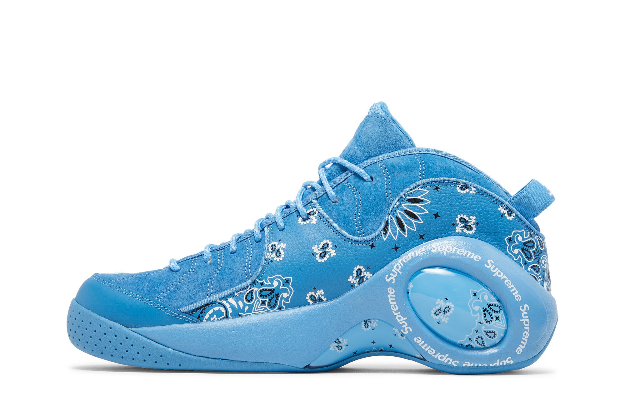 Buy Supreme x Air Zoom Flight 95 SP University Blue DJ8604 400 GOAT