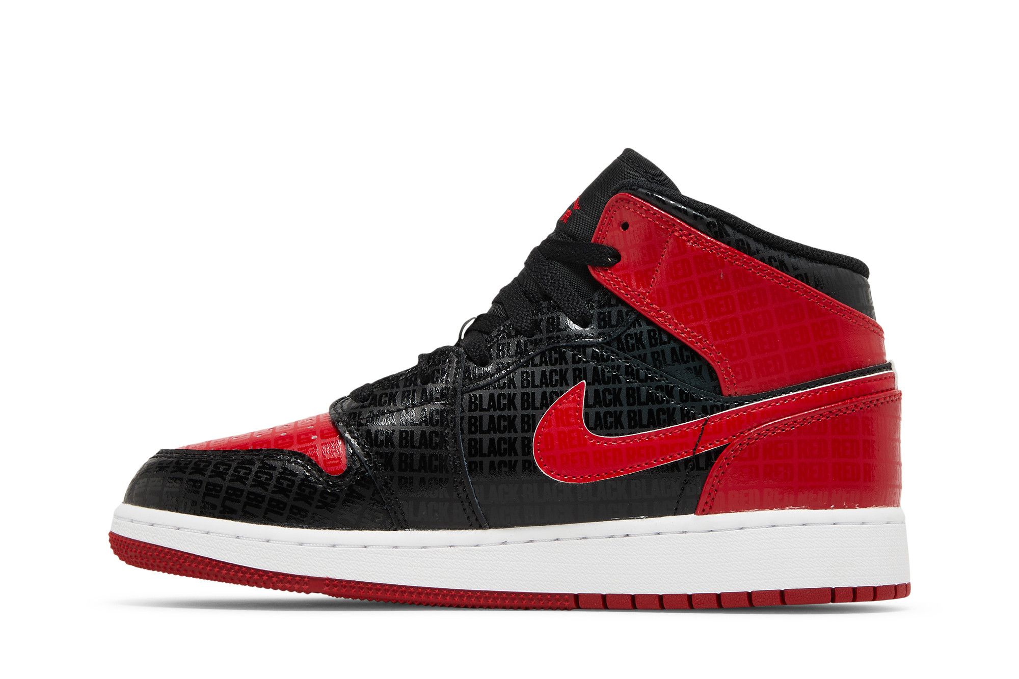 black and red bred