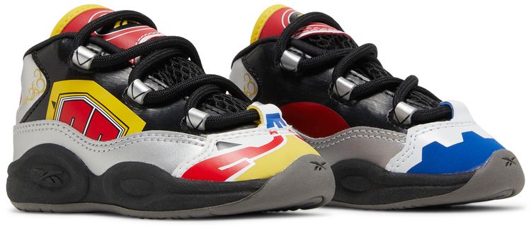 Power Rangers x Reebok Question Mid Toddler Megazord Battle Mode