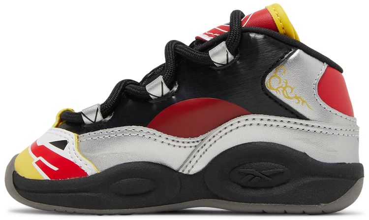 Power Rangers x Reebok Question Mid Toddler Megazord Battle Mode