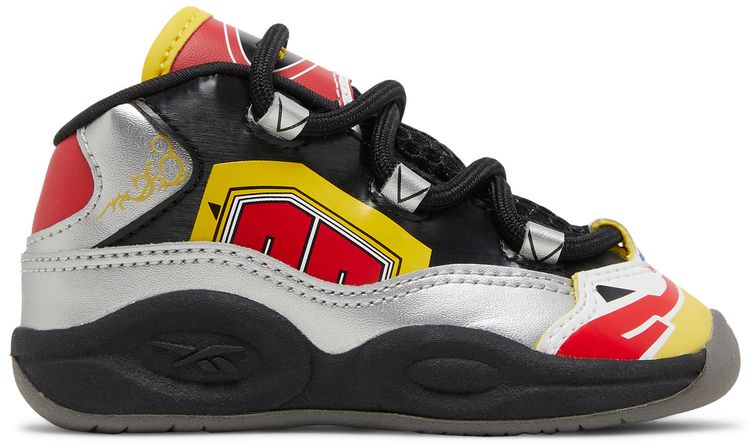 Power Rangers x Reebok Question Mid Toddler Megazord Battle Mode