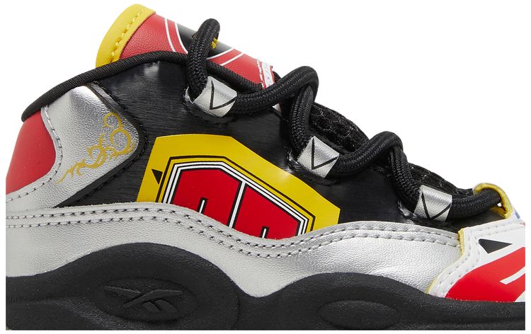 Power Rangers x Reebok Question Mid Toddler Megazord Battle Mode