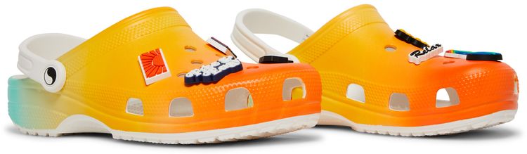 Free  Easy x Crocs Classic Clog Sunset