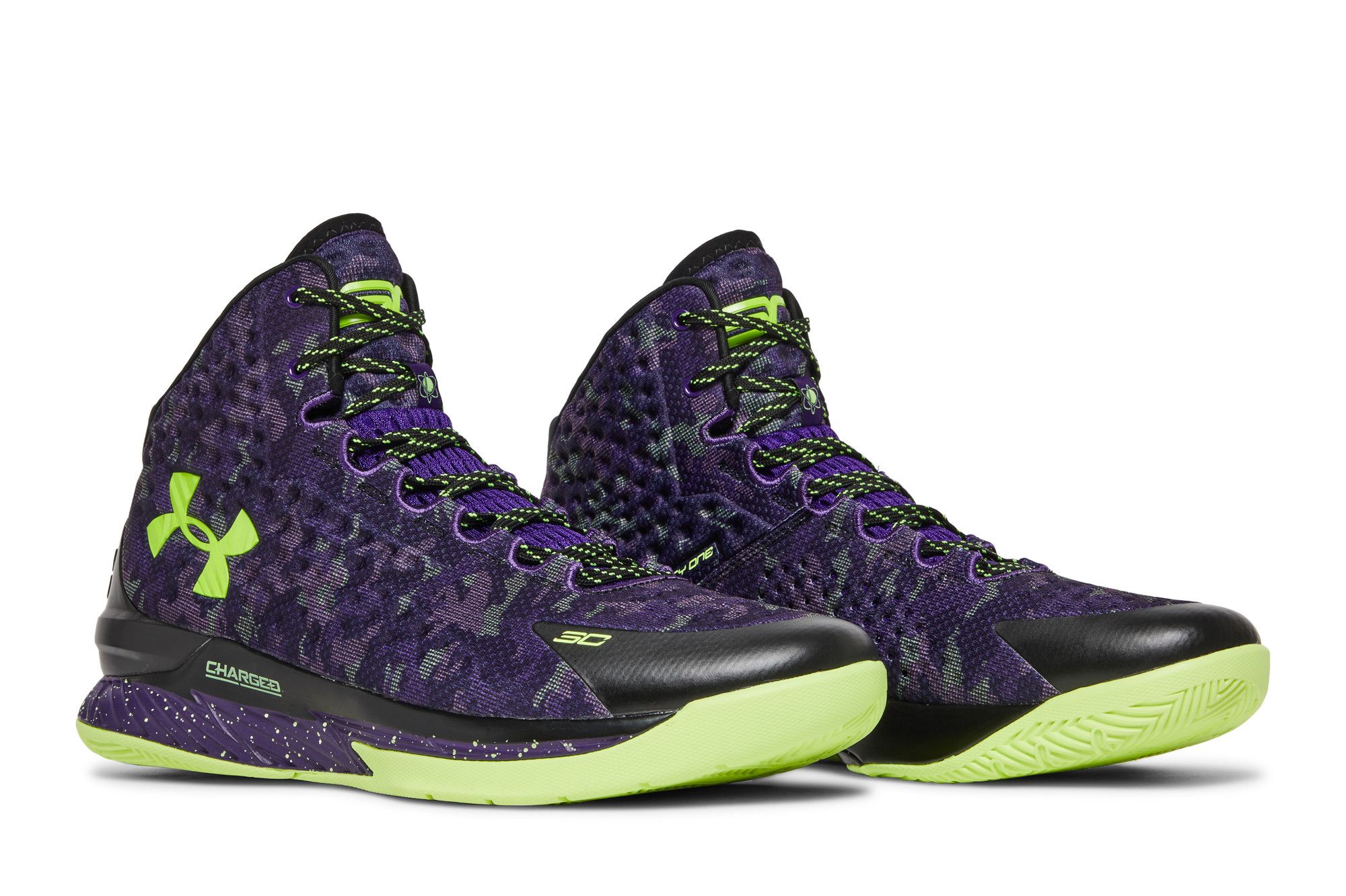 Buy Under Armour Curry 1 Retro 'Dark Matter' - 3026049 001 | GOAT