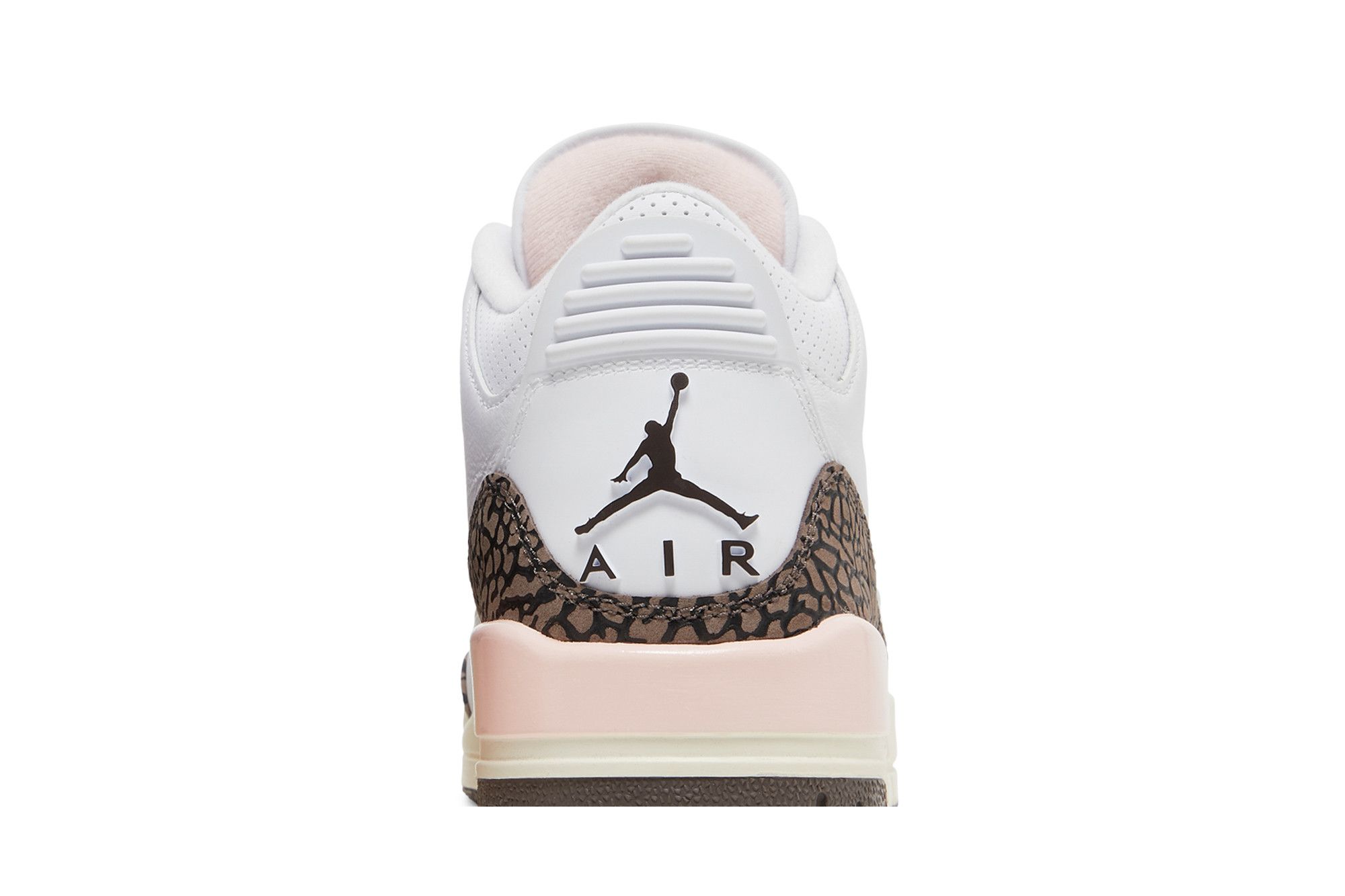 Women's nike air jordan 3 retro white/grey/pink on sale