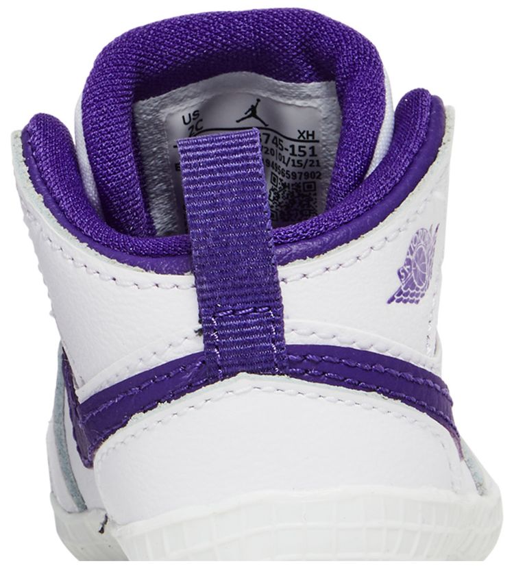 Air Jordan 1 Crib Bootie Court Purple