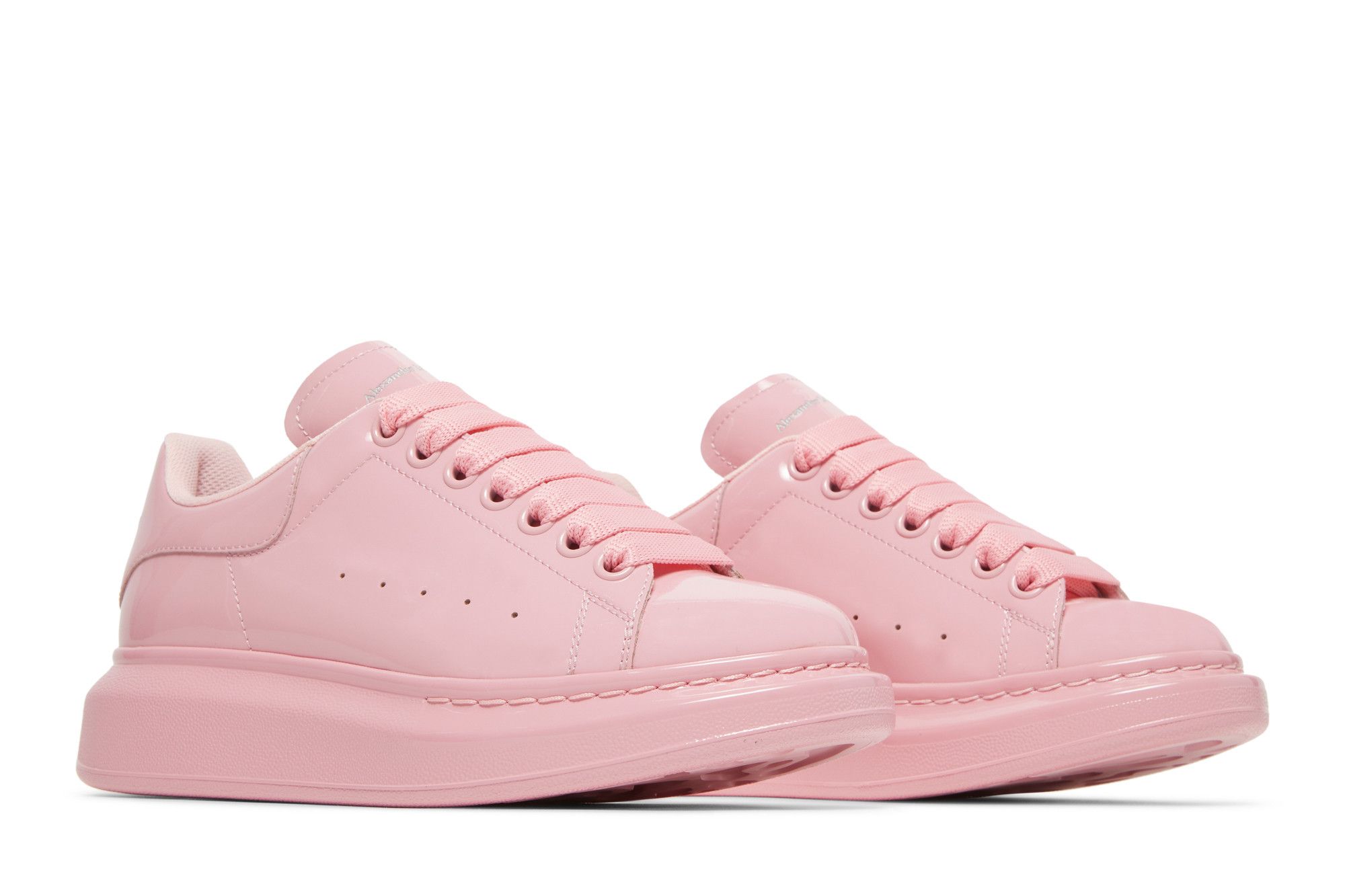 Buy Alexander McQueen Wmns Oversized Sneaker 'Pink' - 666404