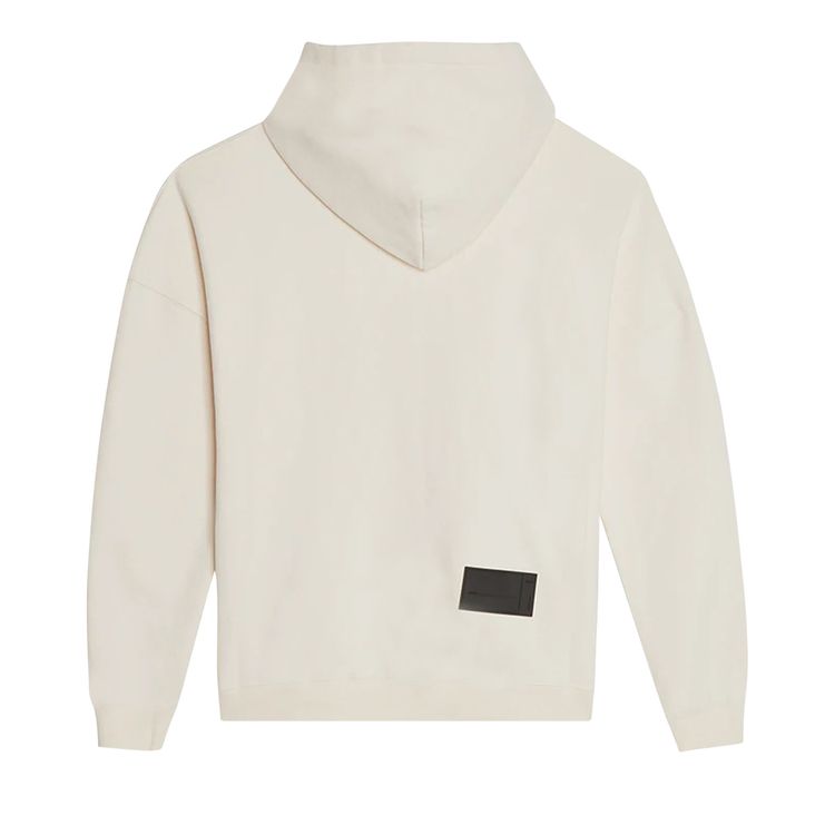 We11done Embroidered Teddy Hoodie Ivory