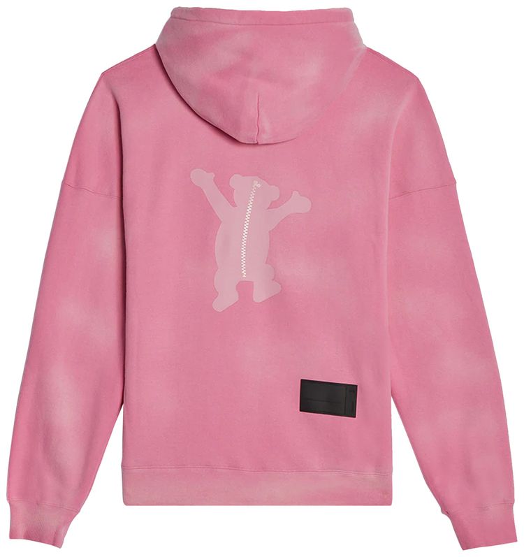 We11done Teddy Hoodie Pink