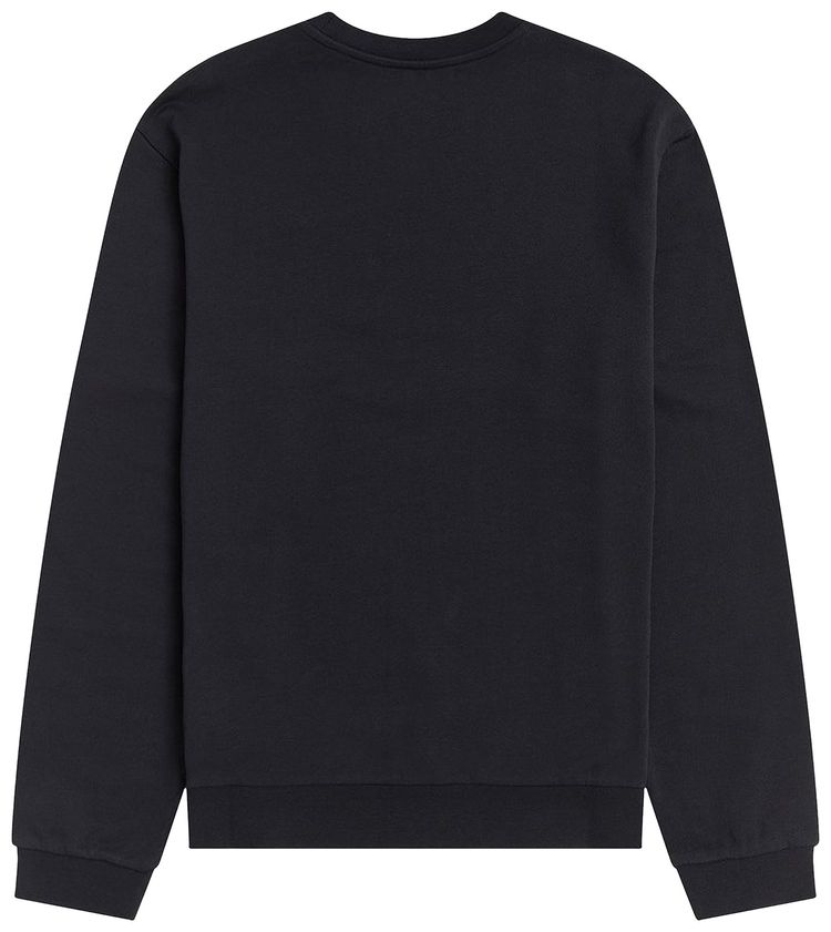 Fred Perry x Raf Simons Raf Laurel Detail Sweatshirt Black