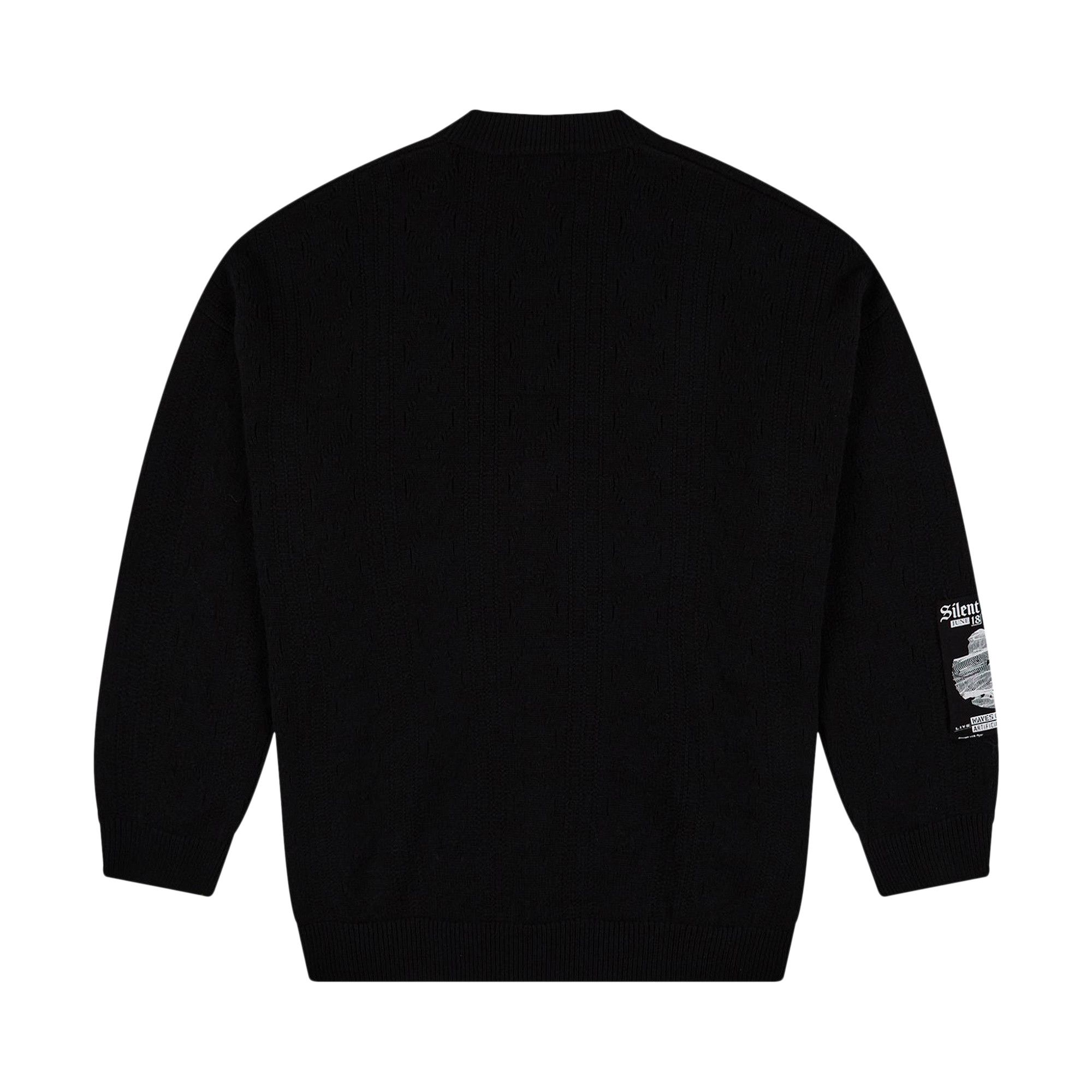 Buy Fred Perry x Raf Simons Oversized V-Neck Patch Jumper