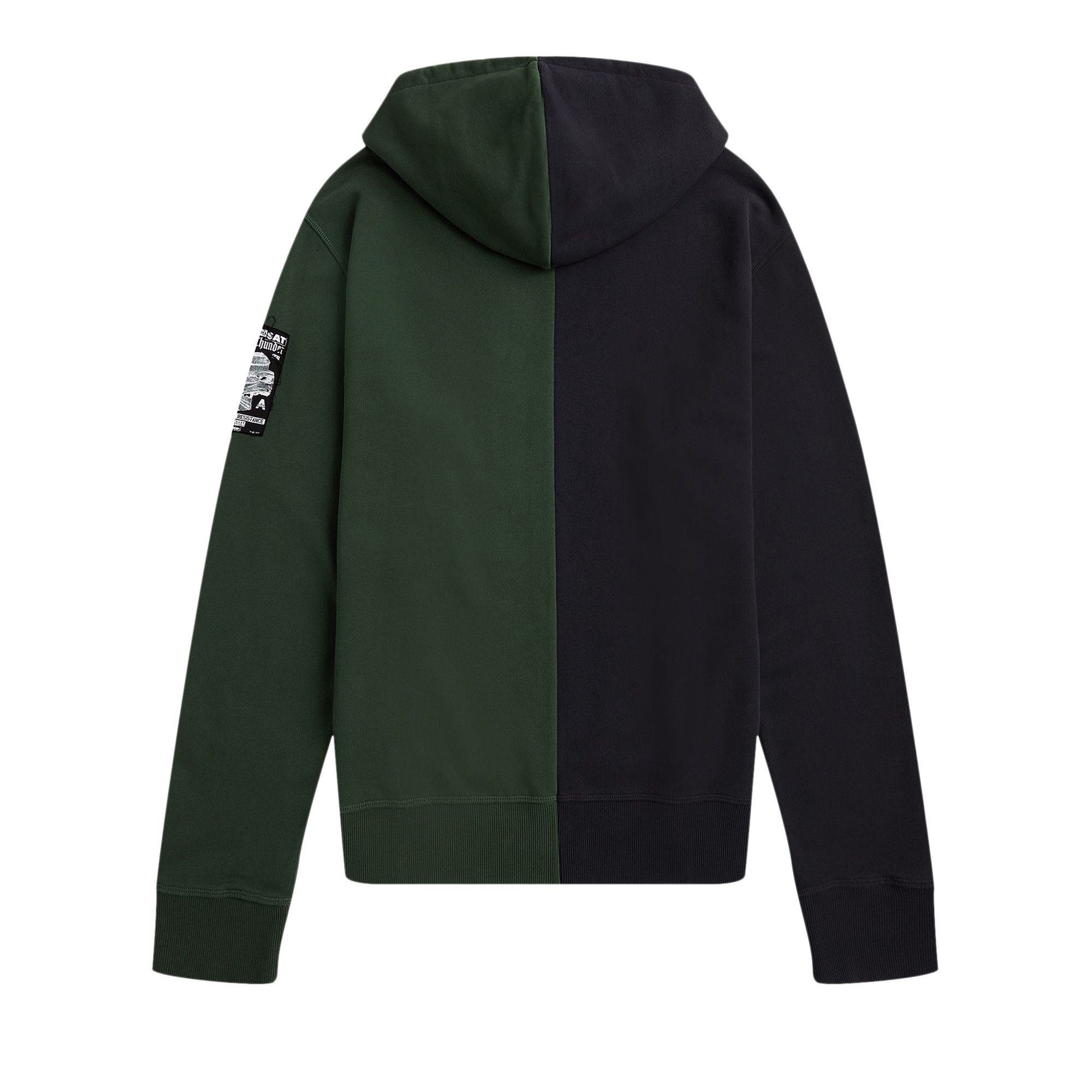 RAF SIMONS FRED PERRY ジップアップフーディー バイカラー RAF SIMONS FRED PERRY ジップアップフーディー バイカラー