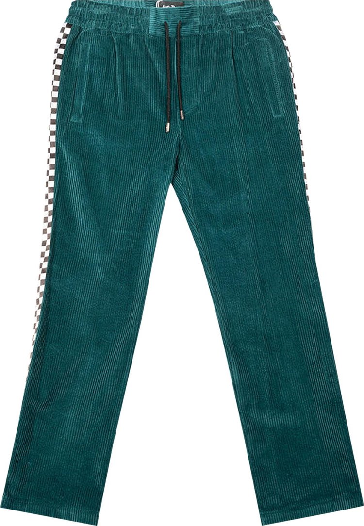 Just Don Plain Corduroy Pants 'Turquoise'