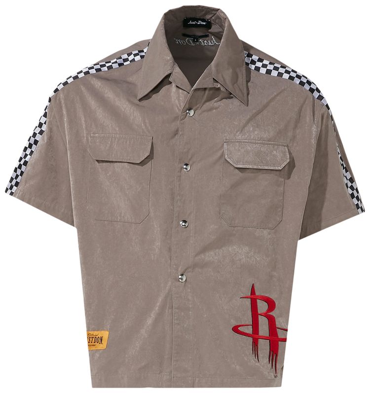 Just Don Memory Taffetas Shirt Brown