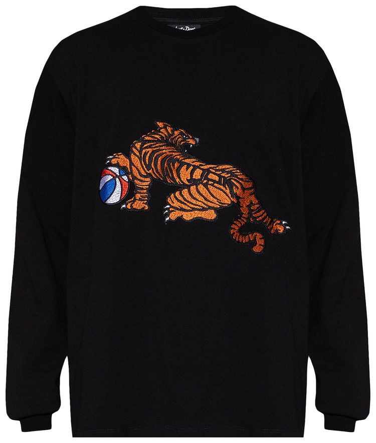 Just Don Jersey Long Sleeve T Shirt Black