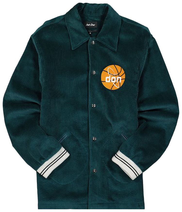 Just Don Plain Corduroy Jacket Blue