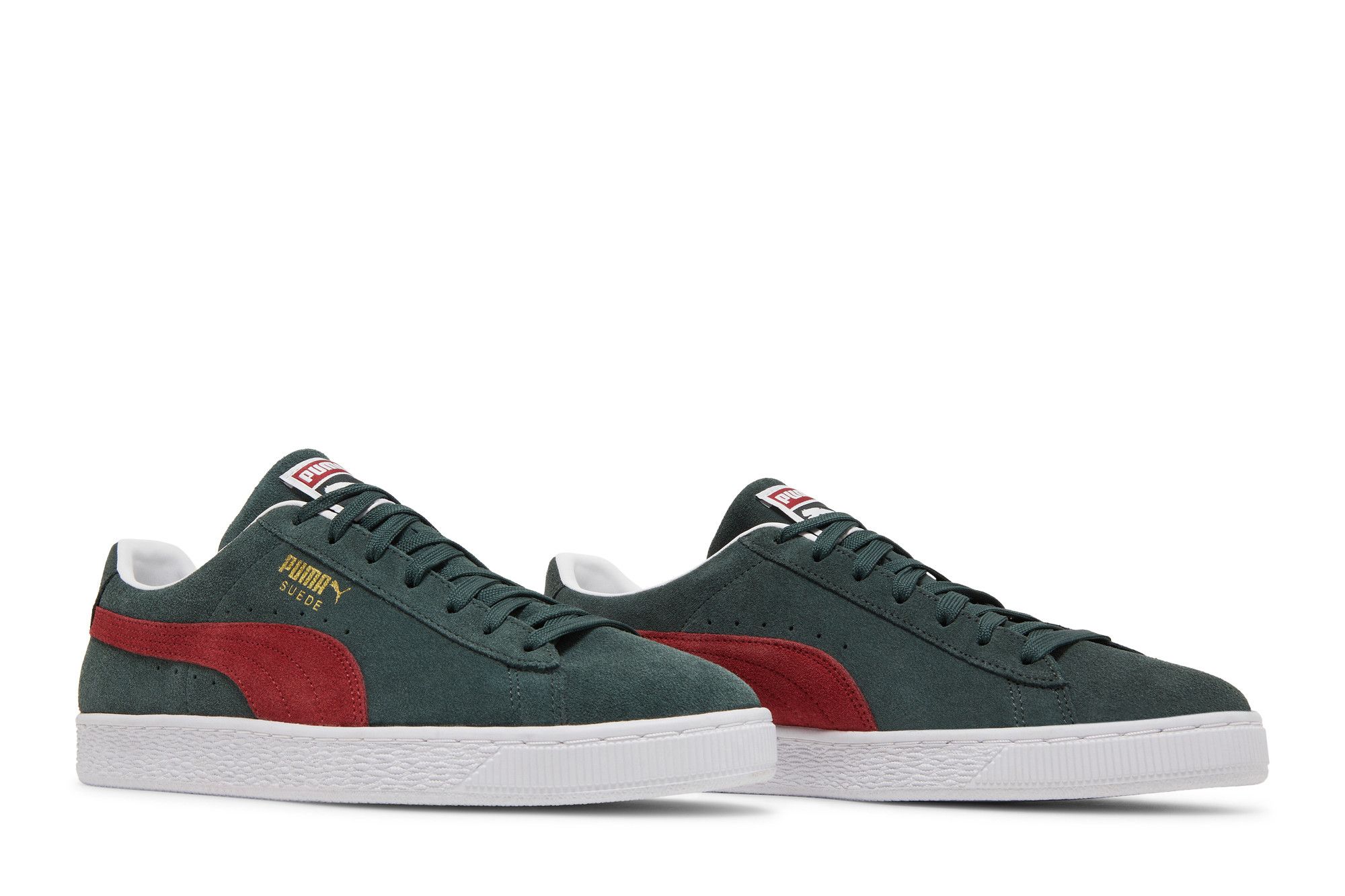 Puma green red top