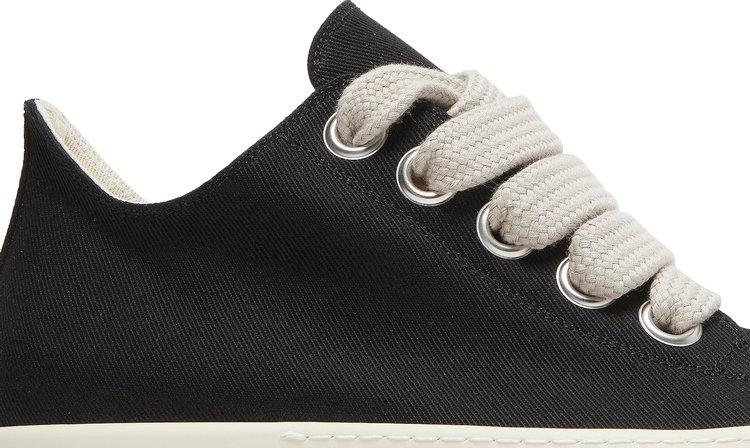 Rick Owens DRKSHDW Fogachine Cotton Megalace Low Black Milk