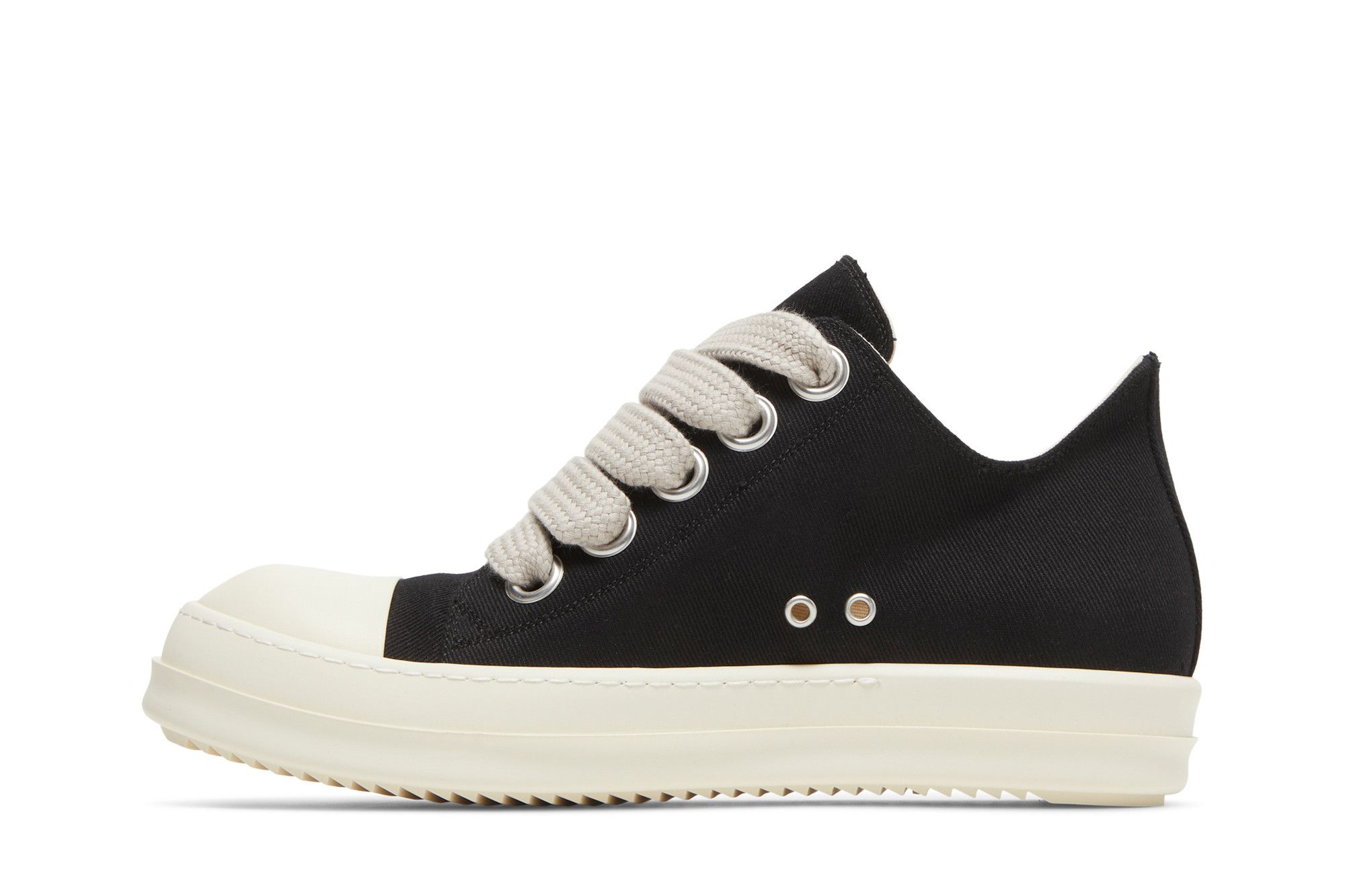 Buy Rick Owens DRKSHDW Fogachine Cotton Megalace Low 'Black