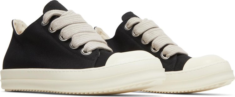 Rick Owens DRKSHDW Fogachine Cotton Megalace Low Black Milk