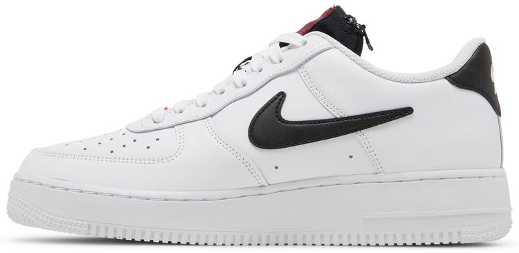 Nike Air Force 1 07 Premium Carabiner   White Habanero Red