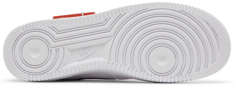 Nike Air Force 1 07 Premium Carabiner   White Habanero Red