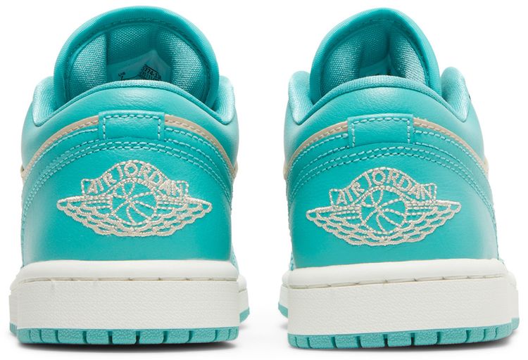 Wmns Air Jordan 1 Low Tropical Teal Sandy Beige