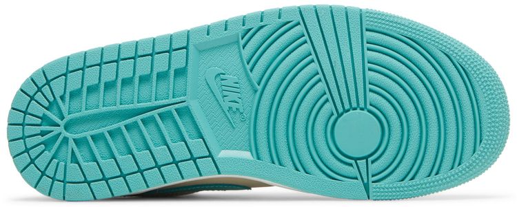 Wmns Air Jordan 1 Low Tropical Teal Sandy Beige