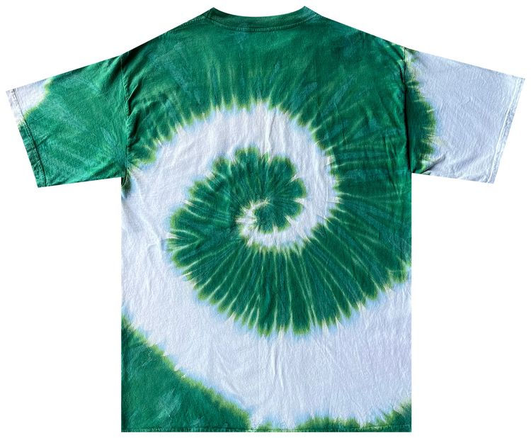 Pre Owned Vintage 1990s New York Jets Tie Dye Tee Green