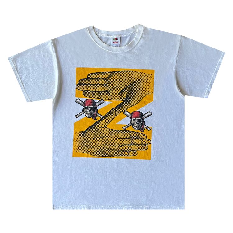 Pre Owned Vintage 2000s Pittsburgh Pirates Z Tee White