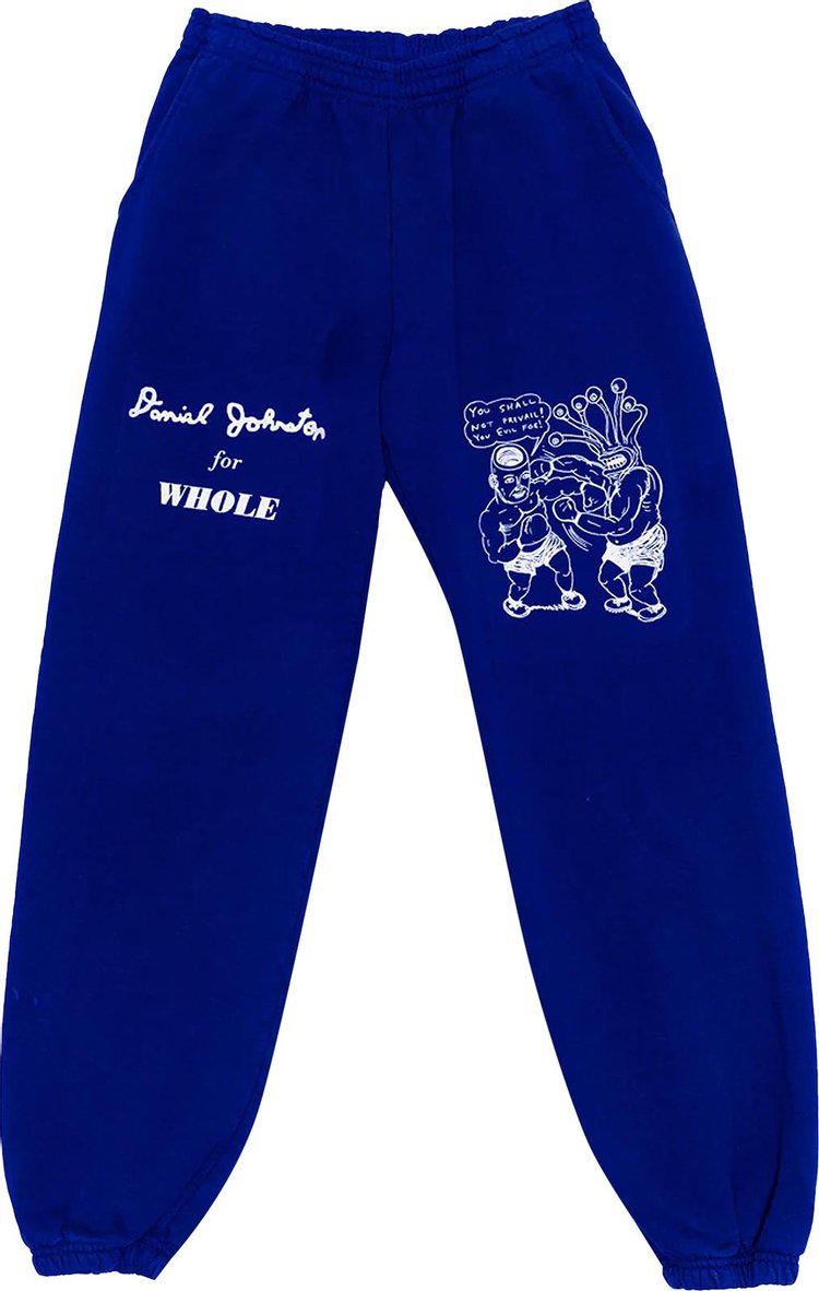 WHOLE You Shall Not Prevail Sweatpants 'Cobalt Blue'