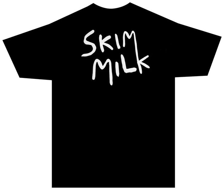 Skim Milk Live Laugh Love GG Tee Black