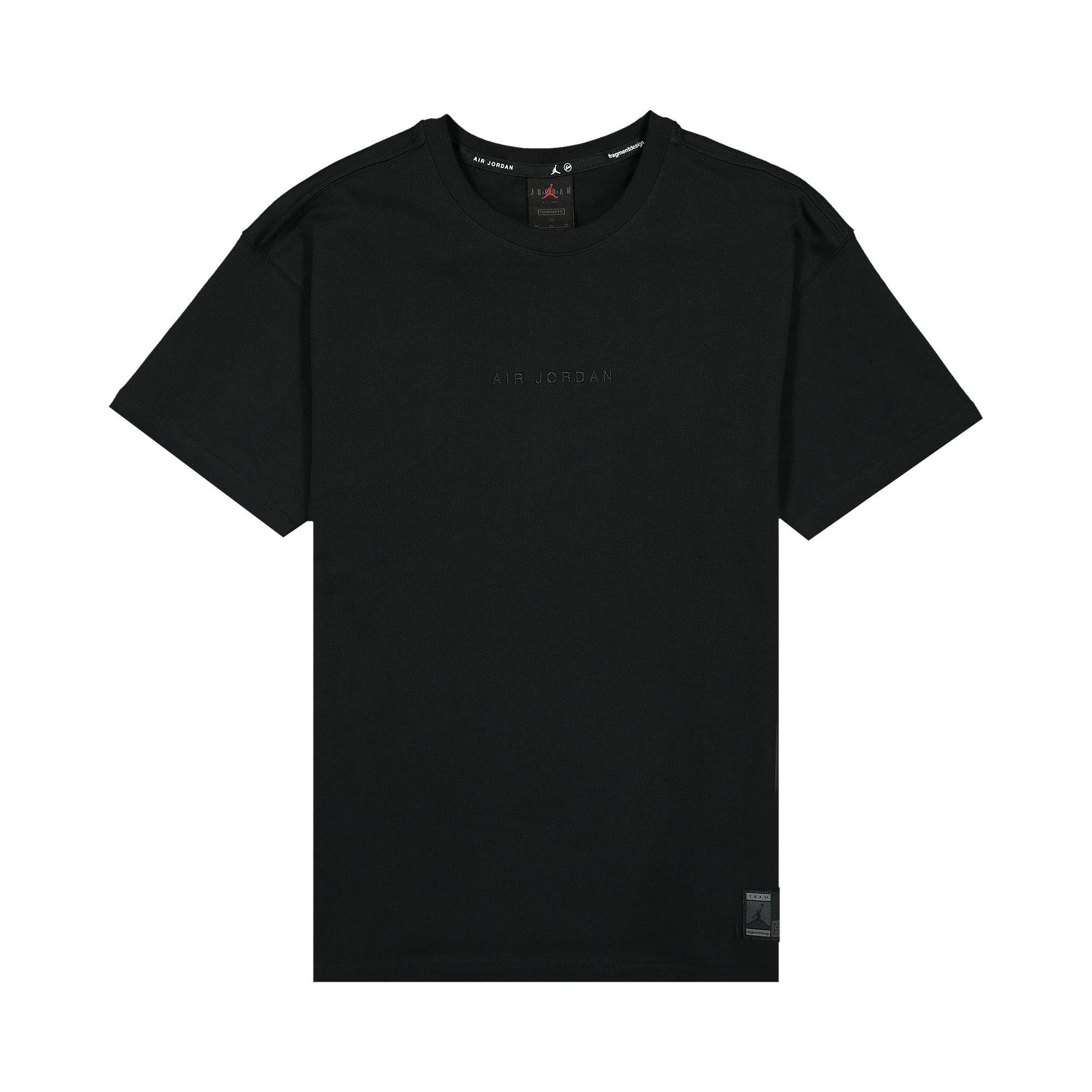 Buy Air Jordan x Fragment Lifestyle Tee 'Black/Reflective