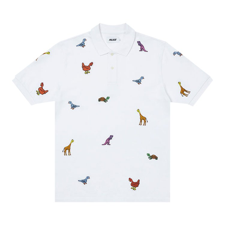 Palace Animals Polo 'White'