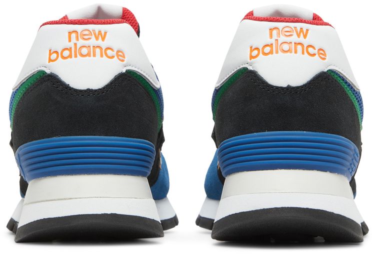 New Balance 574 Rugged Black Captain Blue