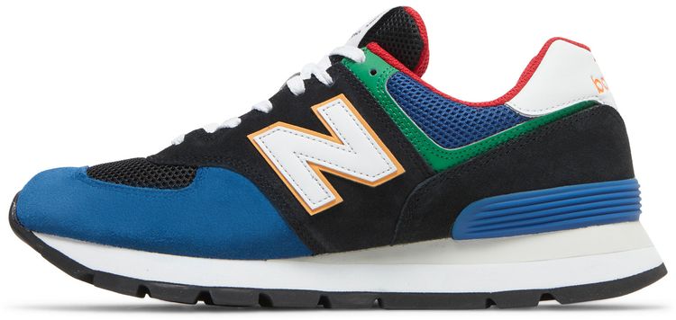 New Balance 574 Rugged Black Captain Blue
