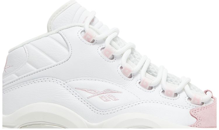 Reebok Question Mid Big Kid Pink Toe