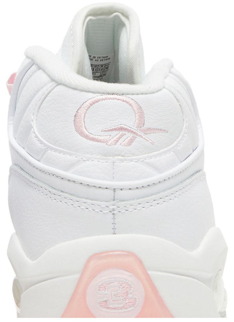Reebok Question Mid Big Kid Pink Toe