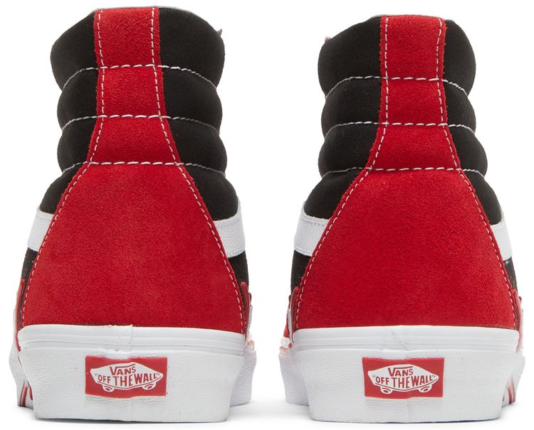 Vans Sk8 Hi Bolt   Racing Red