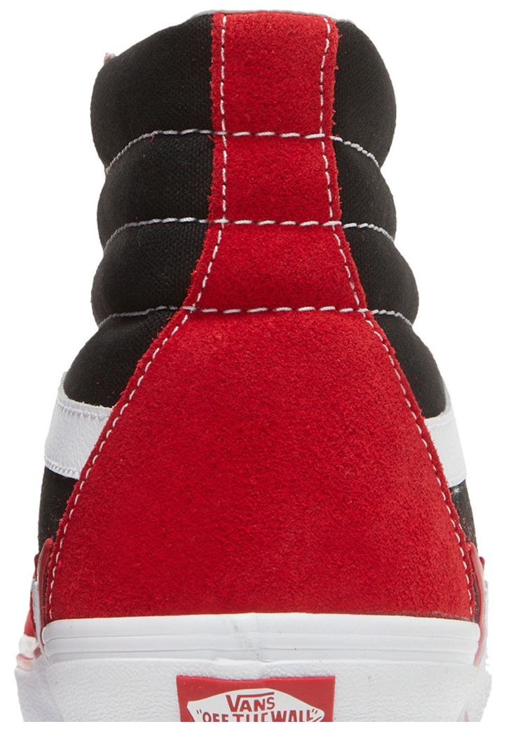 Vans Sk8 Hi Bolt   Racing Red