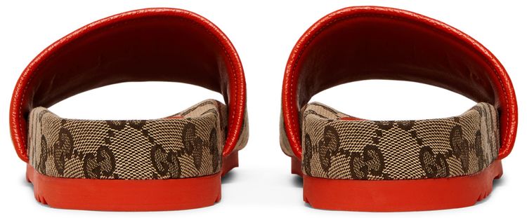 The North Face x Gucci Wmns Slide Beige Orange Monogram